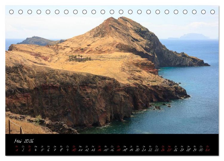 Produktbild: Madeira (Tischkalender 2026 DIN A5 quer), CALVENDO Monatskalender