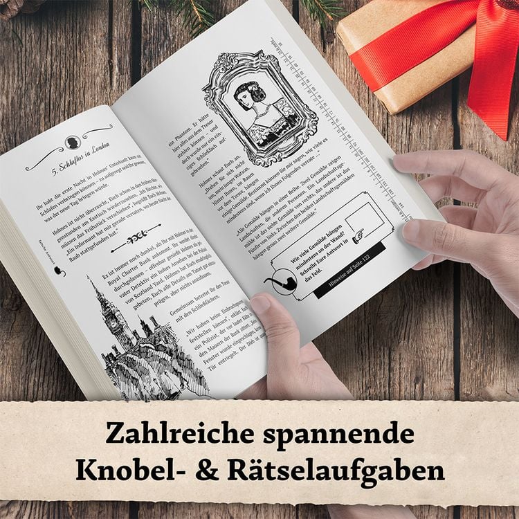 Produktbild: Der Escape Room R&auml;tsel-Adventskalender: Sherlock Holmes & die Jagd auf das Phantom