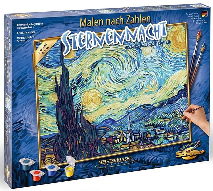 Bild vom Artikel Schipper 609130816 - Malen nach Zahlen, Sternennacht (van Gogh), MNZ, 40x50 cm vom Autor 