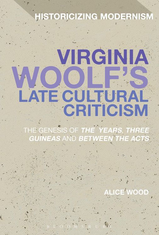 Produktbild: Virginia Woolf's Late Cultural Criticism