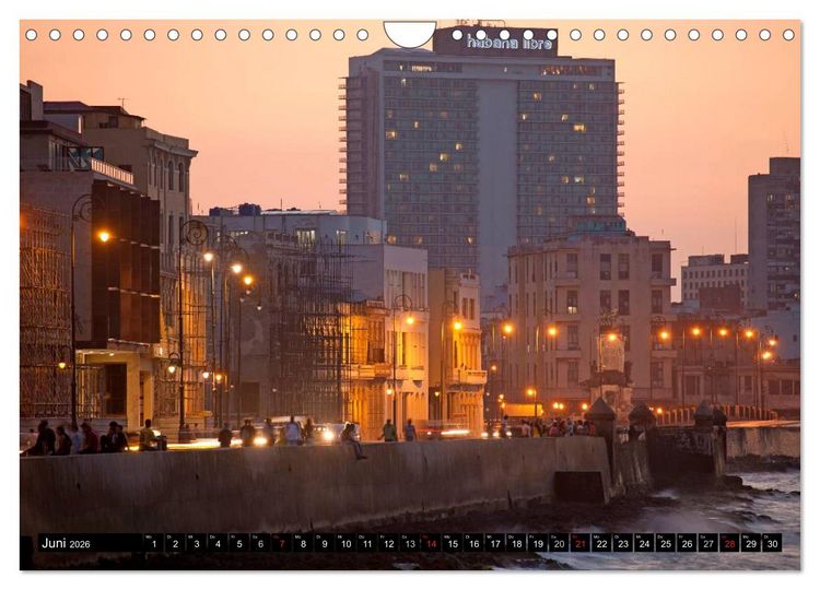 Produktbild: Havanna (Wandkalender 2026 DIN A4 quer), CALVENDO Monatskalender