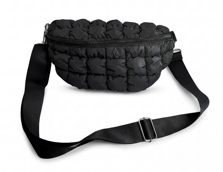 Produktbild: Crossbody Bag mit Quilting (schwarz)