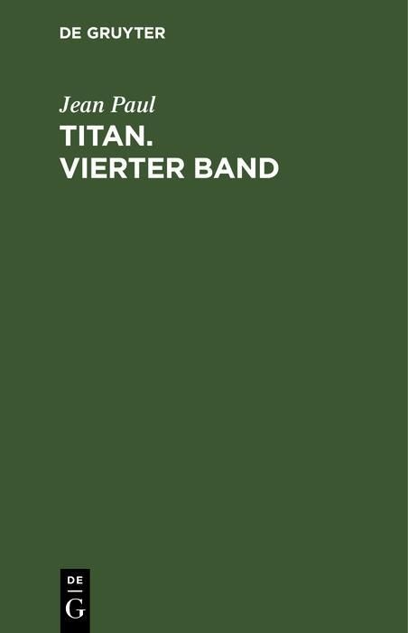 Produktbild: Titan. Vierter Band