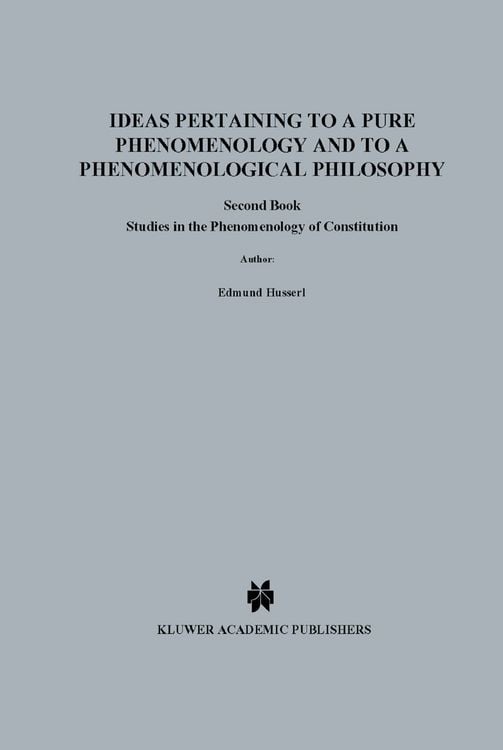 Produktbild: Ideas Pertaining to a Pure Phenomenology and to a Phenomenological Philosophy