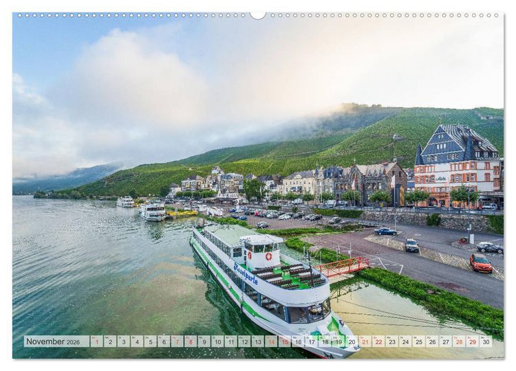 Produktbild: Bernkastel Kues Impressionen (hochwertiger Premium Wandkalender 2026 DIN A2 quer), Kunstdruck in Hochglanz