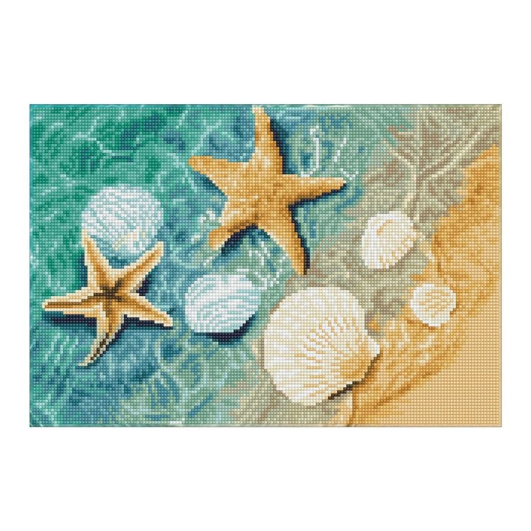 Bild vom Artikel Diamond Dotz - Diamond Painting Muscheln und Seesterne vom Autor 