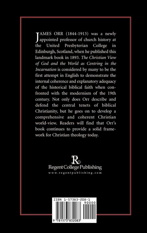 Produktbild: The Christian View of God and the World