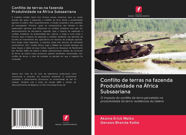 Produktbild: Conflito de terras na fazenda Produtividade na &Aacute;frica Subsaariana