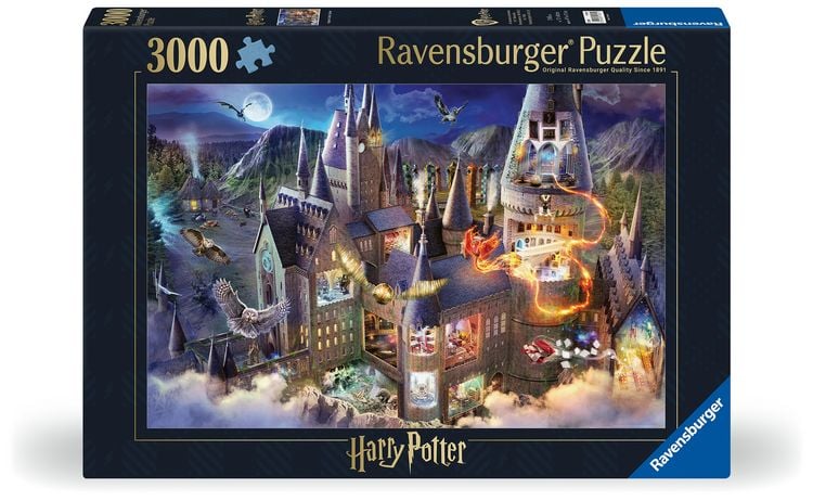 Produktbild: Erwachsenenpuzzle 3000 Teile - Harry Potter - Hogwarts Interior