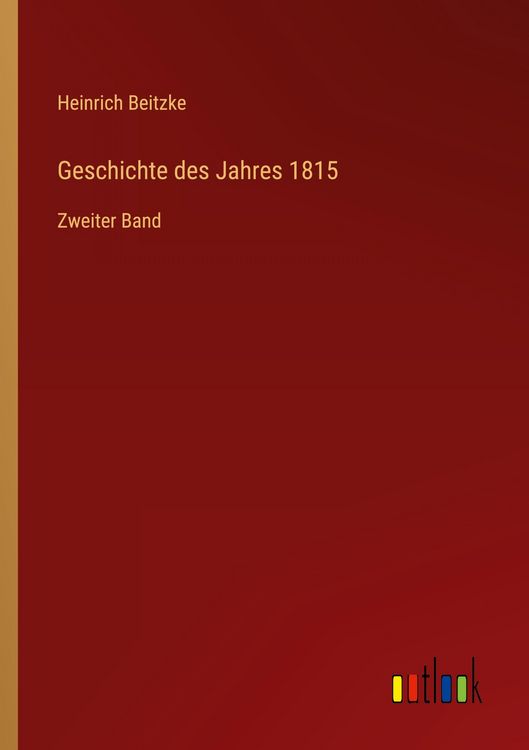 Produktbild: Geschichte des Jahres 1815
