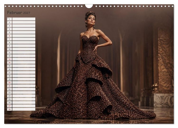 Produktbild: Caf&eacute; Couture (Wandkalender 2027 DIN A3 quer), CALVENDO Monatskalender