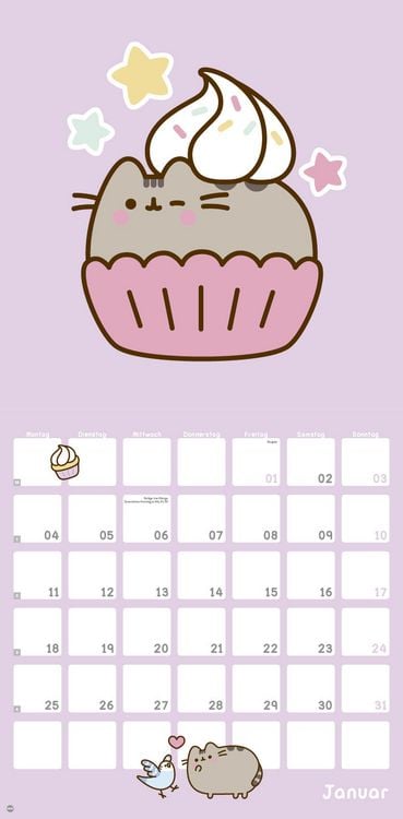 Produktbild: Pusheen Broschurkalender