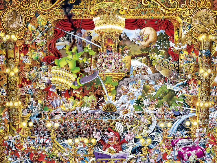 Produktbild: OPERA CHAOTICA, HEYE Puzzle von Michael Ryba