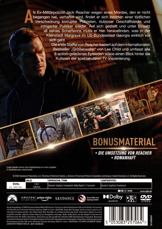 Reacher - Staffel 1 [3 DVDs]