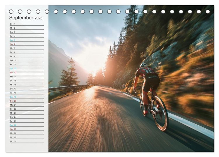 Produktbild: Freiheit sp&uuml;ren (Tischkalender 2026 DIN A5 quer), CALVENDO Monatskalender