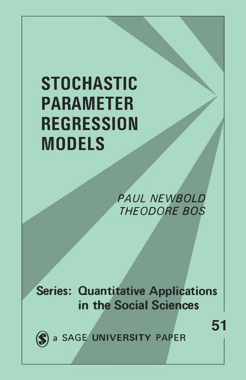 Produktbild: Stochastic Parameter Regression Models
