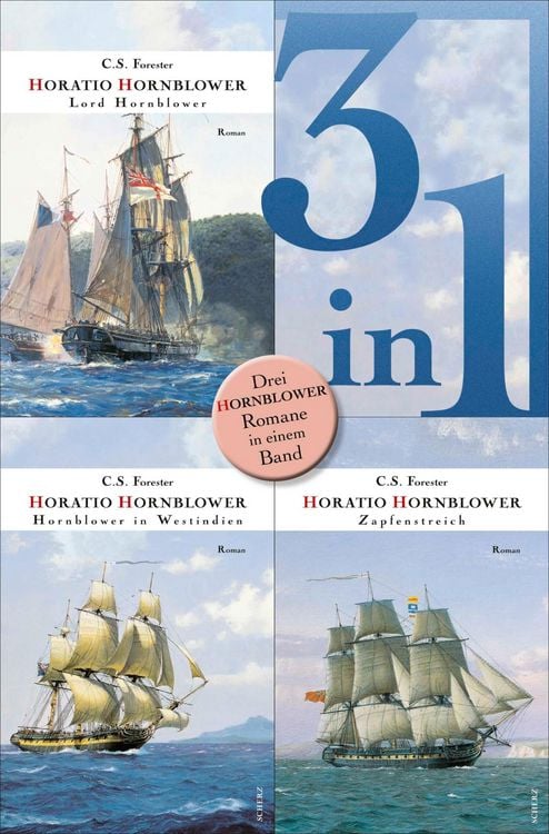 Produktbild: Lord Hornblower / Hornblower in Westindien / Zapfenstreich - Drei Romane in einem Band