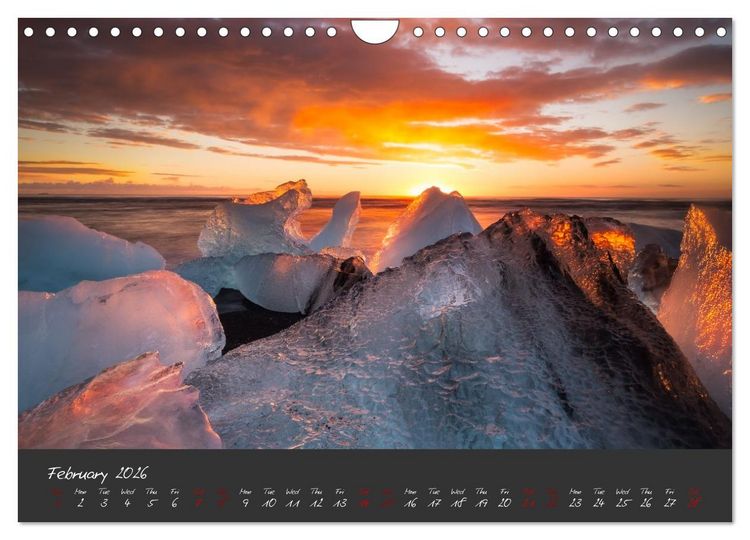 Produktbild: Amazing Iceland (Wall Calendar 2026 DIN A4 landscape), CALVENDO 12 Month Wall Calendar