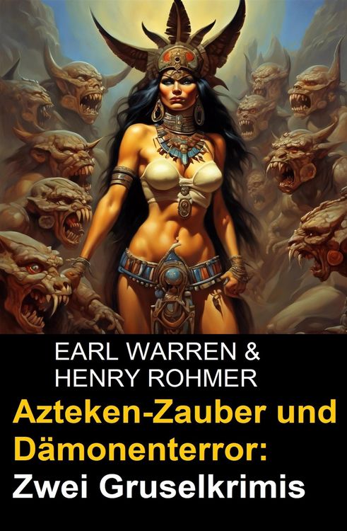 Produktbild: Azteken-Zauber und D&auml;monenterror: Zwei Gruselkrimis
