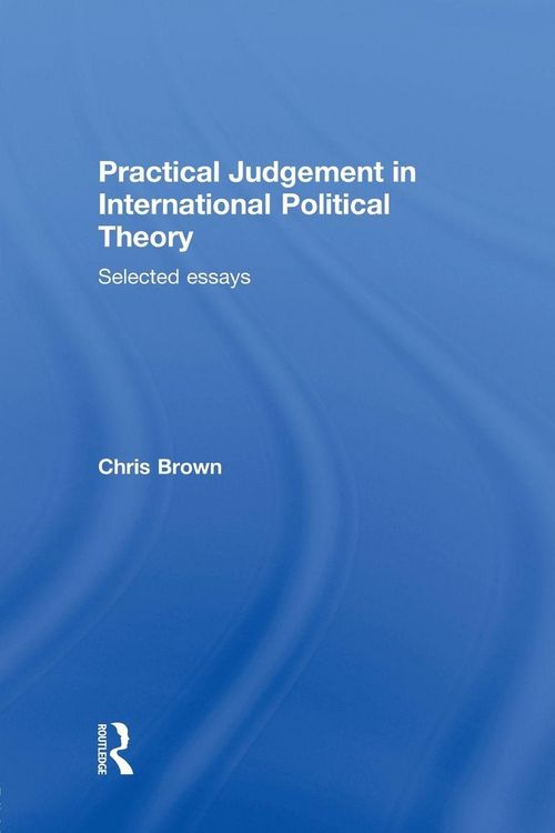 Produktbild: Practical Judgement in International Political Theory