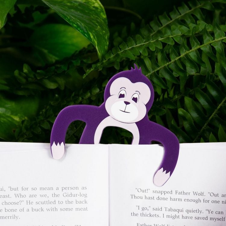 Produktbild: Jungle B&uuml;cherhalter & Seitenhalter "Affe"