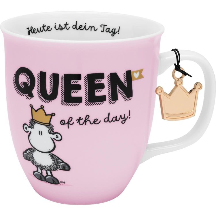 Produktbild: Tasse Motiv Queen: Geschenkartikel mit Spruch Queen of the day
