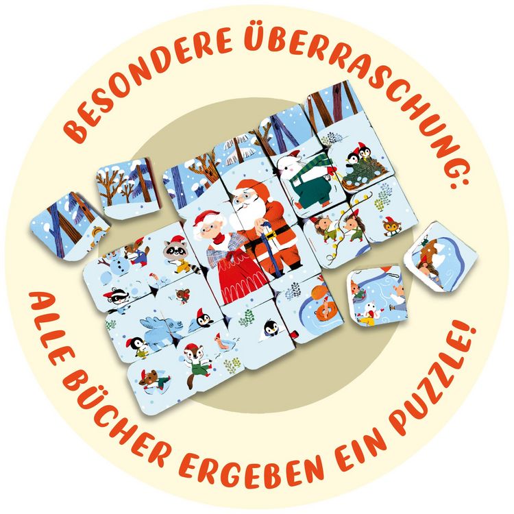 Produktbild: Bald ist Weihnachten! Ein Adventskalender mit 24 Mini-B&uuml;chern