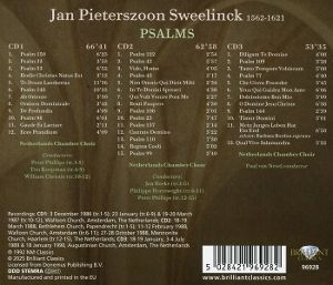 Produktbild: Sweelinck: Psalms