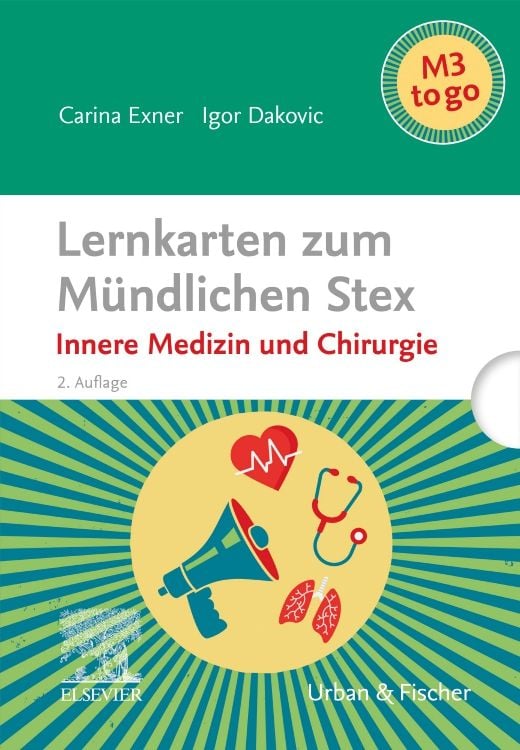 Produktbild: Lernkarten zum M&uuml;ndlichen Stex - Innere Medizin und Chirurgie