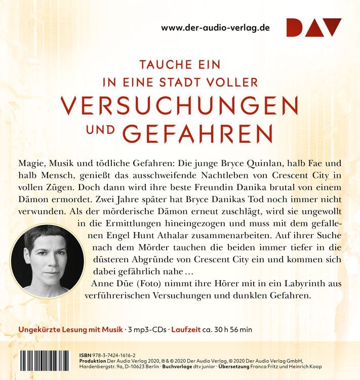 Produktbild: Crescent City – Teil 1: Wenn das Dunkel erwacht