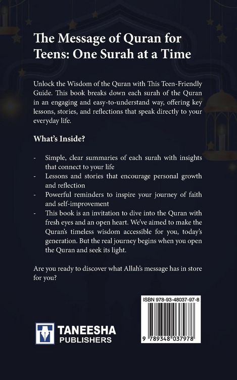 Produktbild: The Message of Quran for Teens