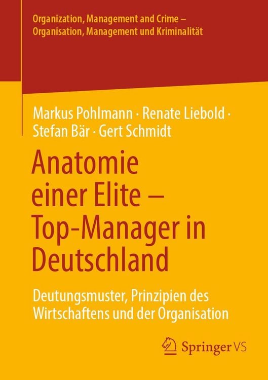 Produktbild: Anatomie einer Elite - Top-Manager in Deutschland