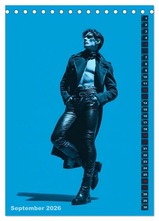 Produktbild: M&auml;nner und Latex (Tischkalender 2026 DIN A5 hoch), CALVENDO Monatskalender