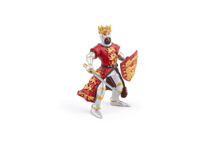 Produktbild: Spielfigur Richard L&ouml;wenherz rot 8cm