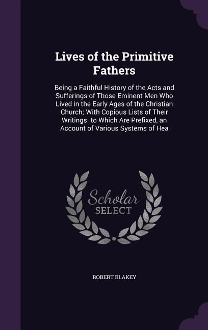 Produktbild: Lives of the Primitive Fathers
