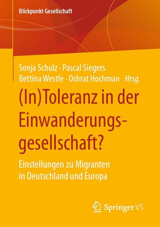 Produktbild: (In)Toleranz in der Einwanderungsgesellschaft?