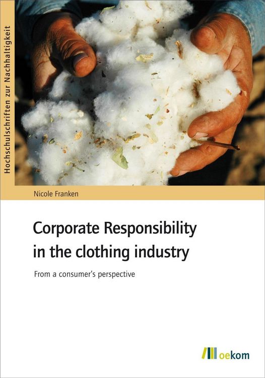 Produktbild: Corporate Responsibility in the clothing industry
