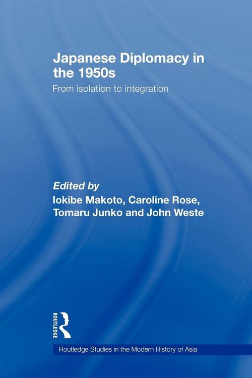 Produktbild: Japanese Diplomacy in the 1950s