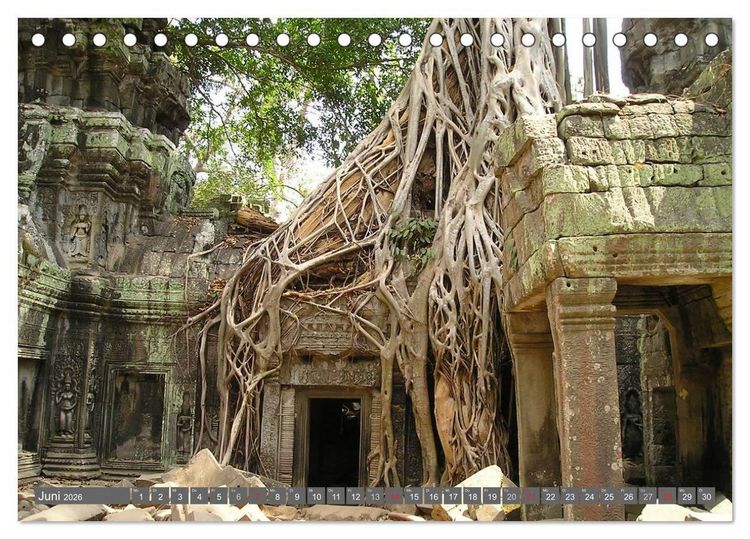 Produktbild: Kambodscha &bull; Angkor Wat (Tischkalender 2026 DIN A5 quer), CALVENDO Monatskalender