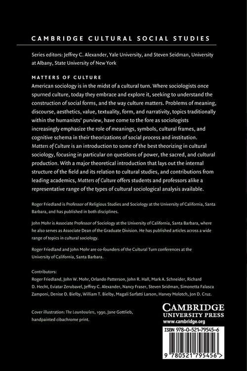 Produktbild: Matters of Culture