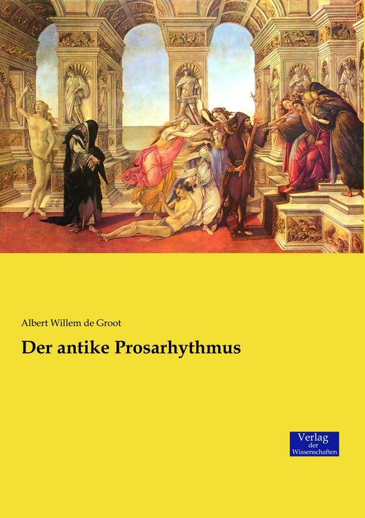 Produktbild: Der antike Prosarhythmus