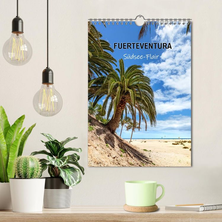 Produktbild: FUERTEVENTURA S&uuml;dsee-Flair (Wandkalender 2026 DIN A4 hoch), CALVENDO Monatskalender