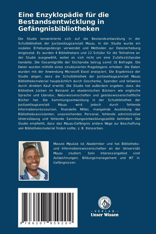 Produktbild: Eine Enzyklop&auml;die f&uuml;r die Bestandsentwicklung in Gef&auml;ngnisbibliotheken