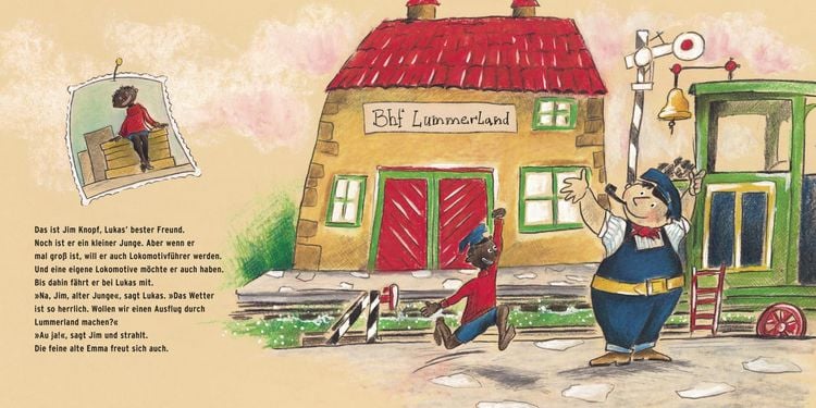 Produktbild: Jim Knopf: Jim Knopf und Lukas der Lokomotivf&uuml;hrer &ndash; Gesammelte Abenteuer