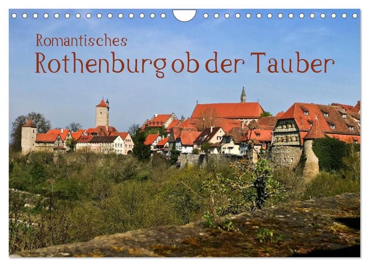 Produktbild: Romantisches Rothenburg ob der Tauber (Wandkalender 2026 DIN A4 quer), CALVENDO Monatskalender
