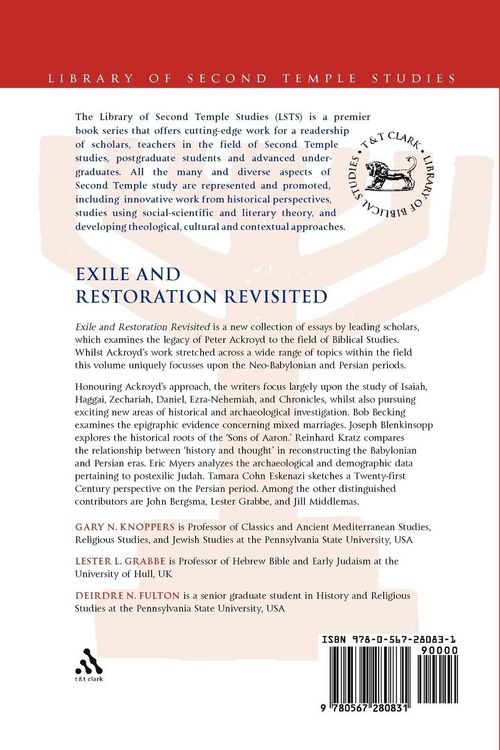 Produktbild: Exile and Restoration Revisited