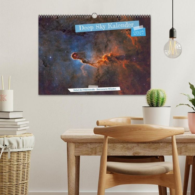 Produktbild: Deep Sky Kalender (Wandkalender 2027 DIN A3 quer), CALVENDO Monatskalender