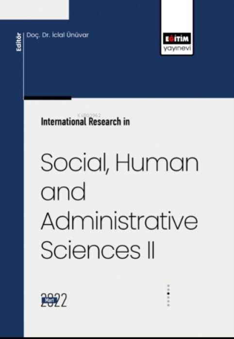 Produktbild: International Research in Social, Human and Administrative Sciences - 2