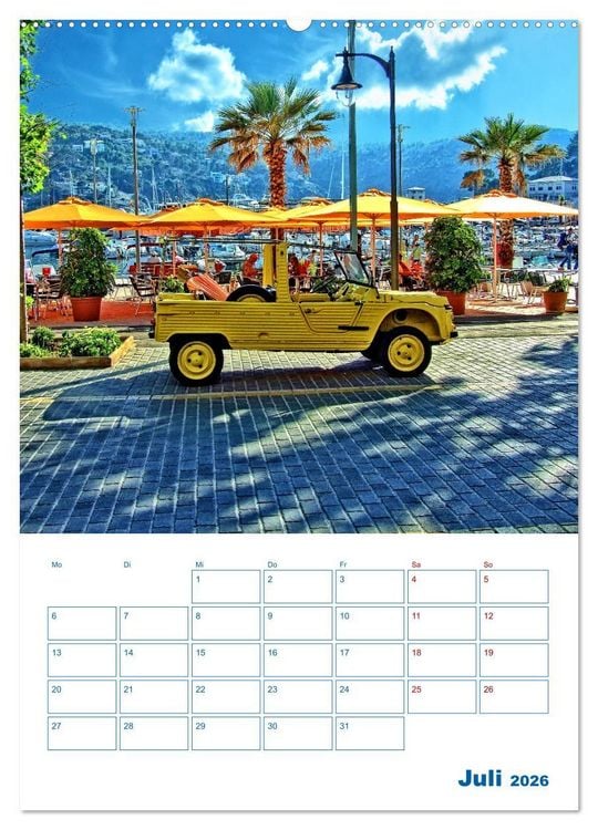 Produktbild: S&oacute;ller auf Mallorca &ndash; Terminplaner (Wandkalender 2026 DIN A2 hoch), CALVENDO Monatskalender