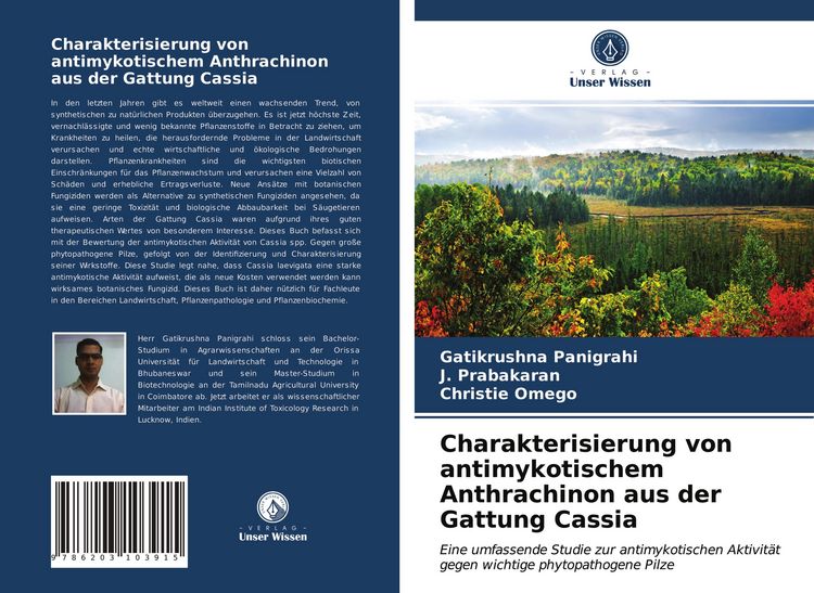 Produktbild: Charakterisierung von antimykotischem Anthrachinon aus der Gattung Cassia